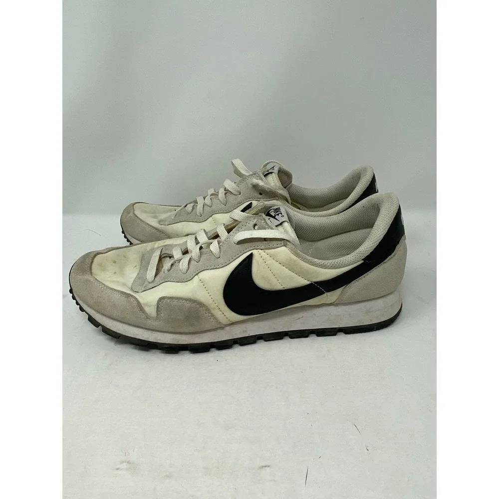 Nike Air Pegasus 83 Mens Sail Black Retro Running Shoes DH8229-100 Size 11